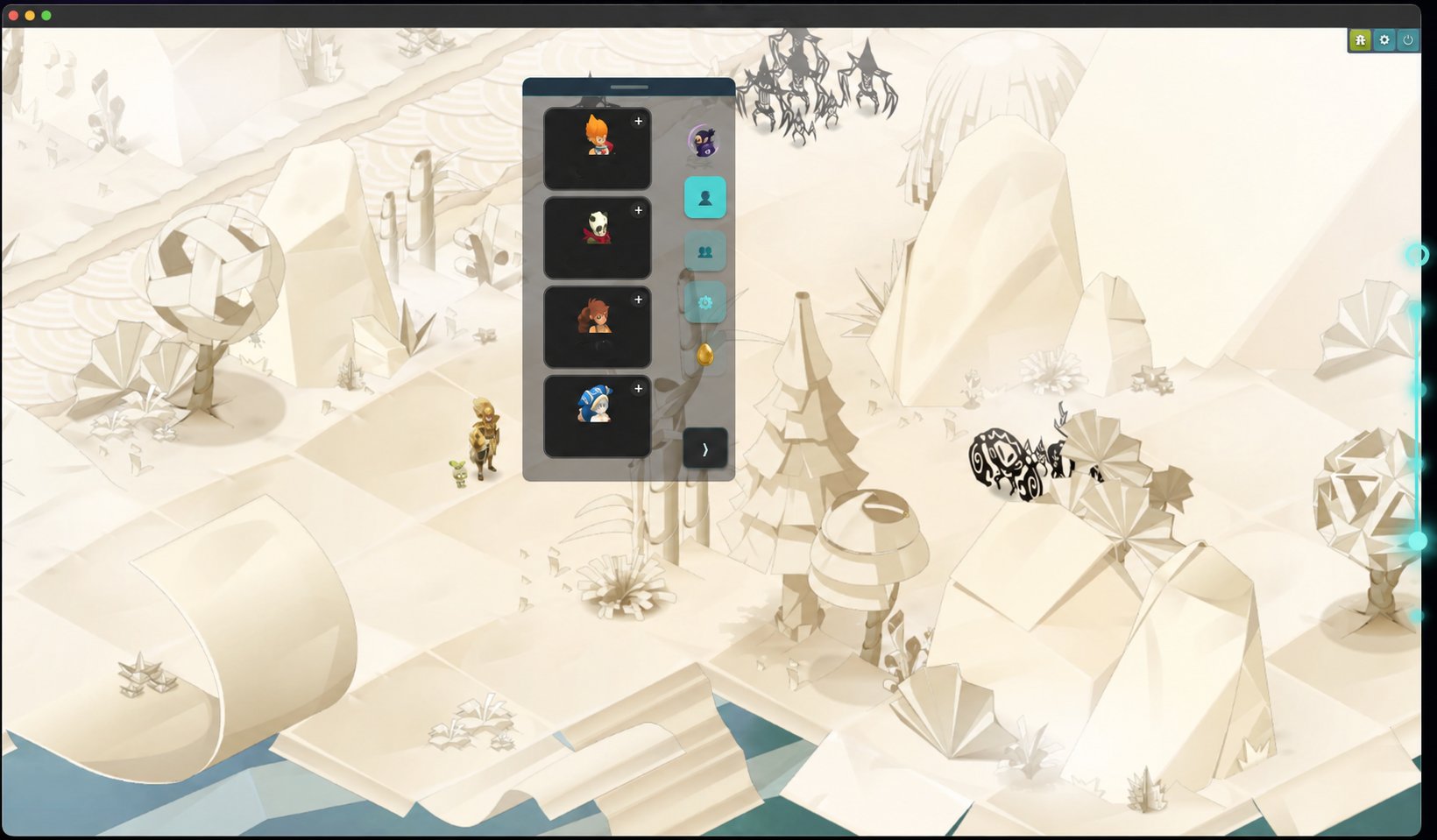 DofusManager - overlay multicompte Dofus avec la liste des personnages
